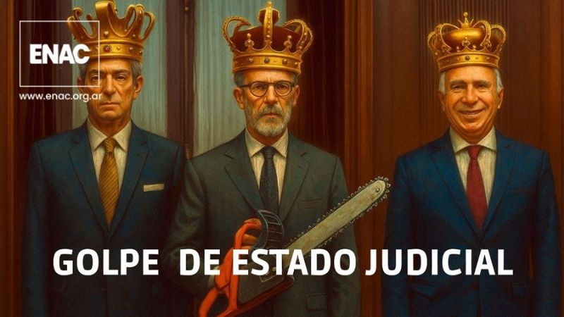 ENAC denunció golpe de Estado judicial