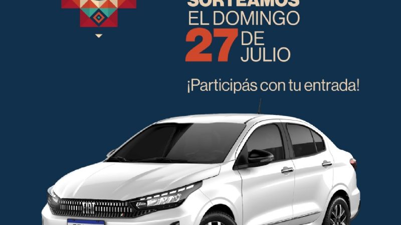 Se sortearán un Fiat Cronos 0 km y nueve motos entre el público