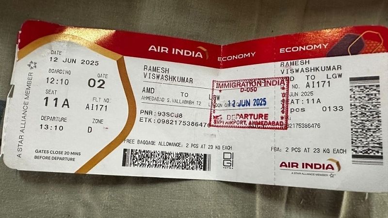 La tragedia de Air India tuvo un sobreviviente