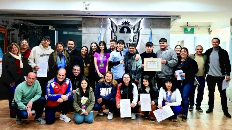 Reconocimiento a jóvenes judocas en Diputados