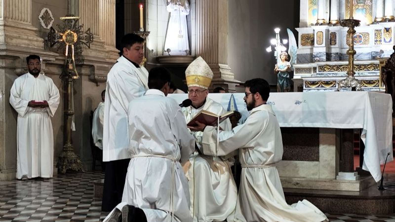 La Iglesia Diocesana vivió con alegría la ordenación de un nuevo Diácono