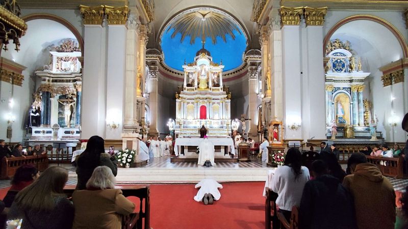La Iglesia Diocesana vivió con alegría la ordenación de un nuevo Diácono