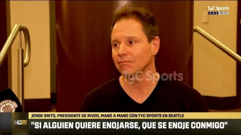 Brito dio detalles de la venta de Mastantuono