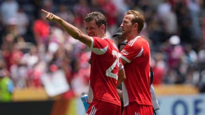 Bayern se aburrió de hacerle goles al Auckland: 10 a 0