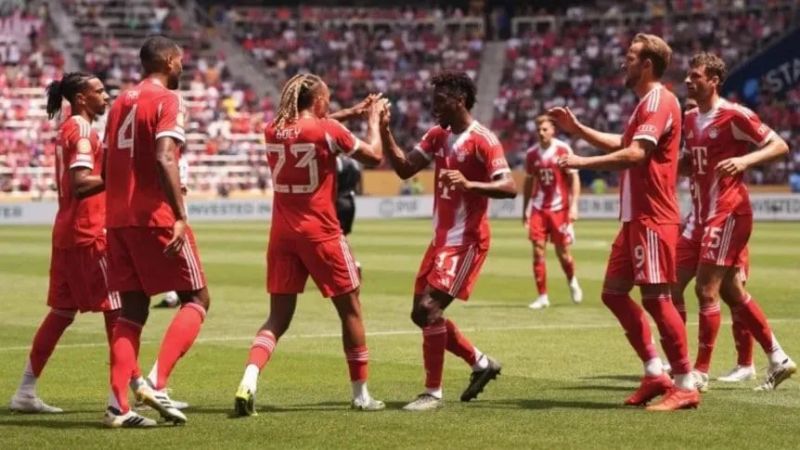 Bayern se aburrió de hacerle goles al Auckland: 10 a 0