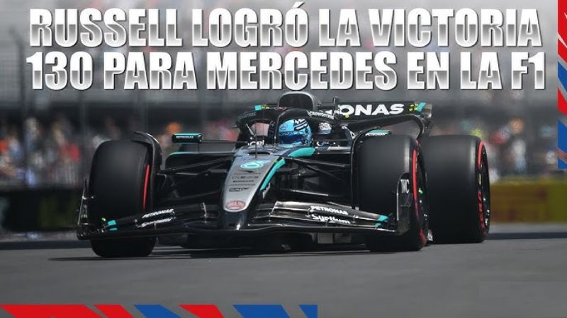Primer triunfo de Russell y Mercedes; Colapinto 13ro.