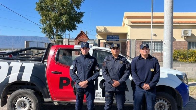 Policías le salvaron la vida a un joven que intentó quitarse la vida