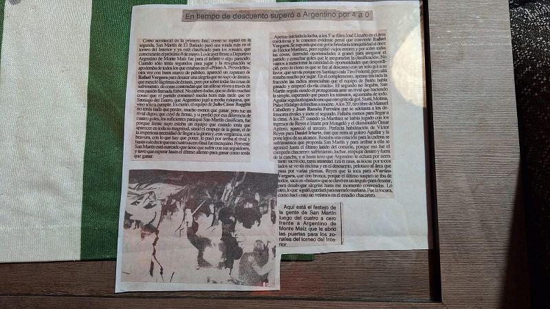 “Varón” Vergara y un gol eterno, como regalo del Día del Padre