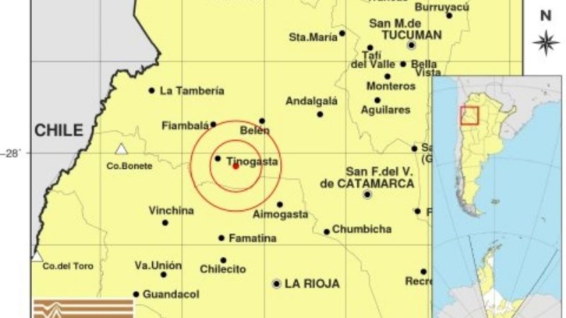 Temblor en el Oeste