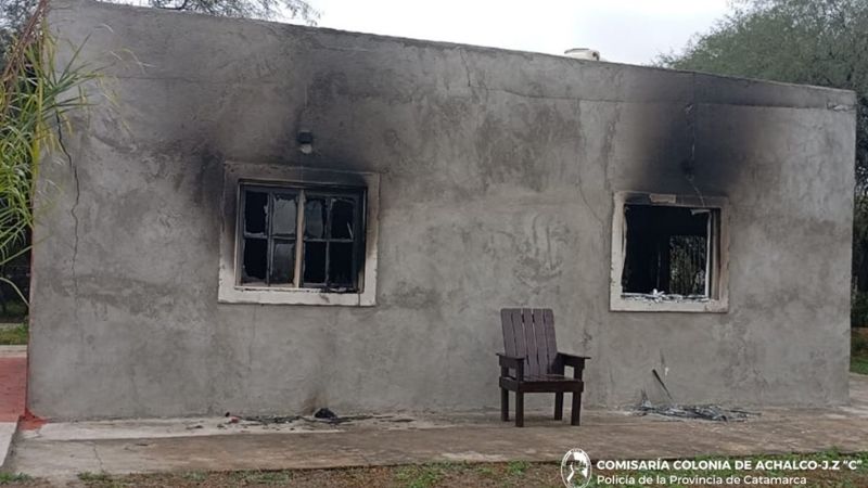 Dos detenidos tras incendio intencional en una vivienda