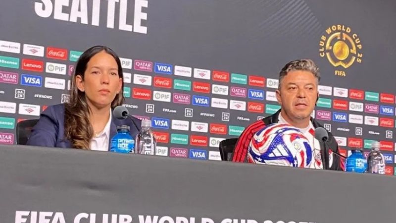 Gallardo "medido" para sacarle presión a Mastantuono