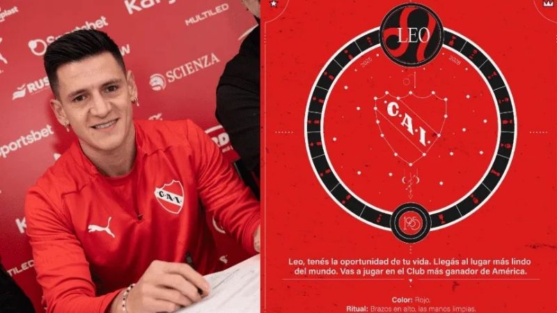 Godoy es el segundo refuerzo de Independiente.