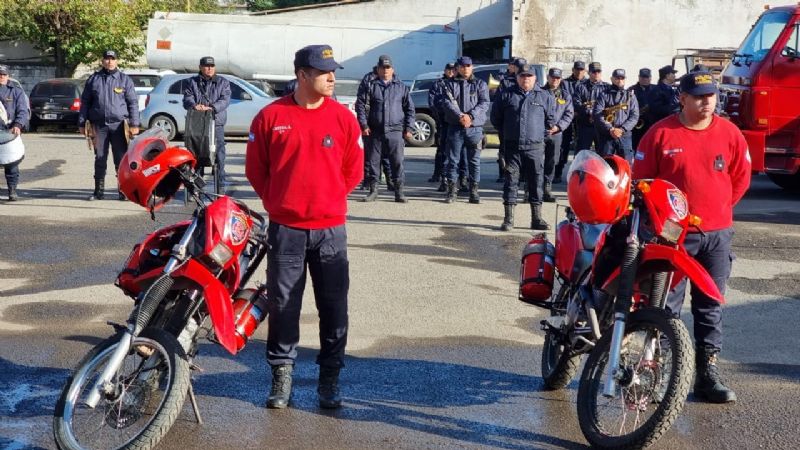 Ponen en marcha la Unidad Contra Incendios Motorizada