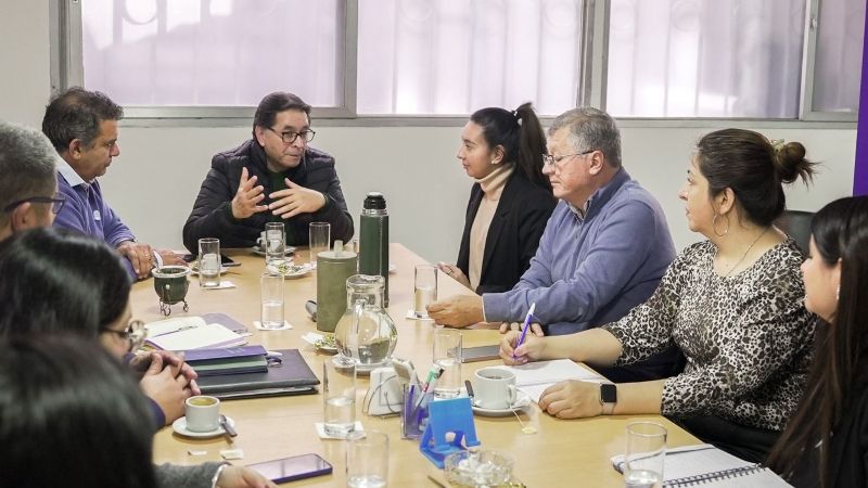 Senadores con la Ministra de Salud por la situación sanitaria en la Provincia