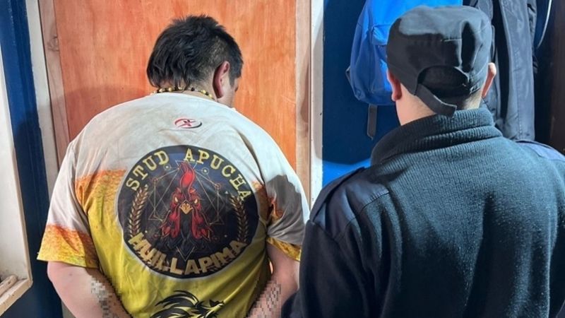 Hermano violento detenido