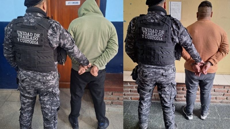 Peligrosos delincuentes fueron trasladados al Servicio Penitenciario