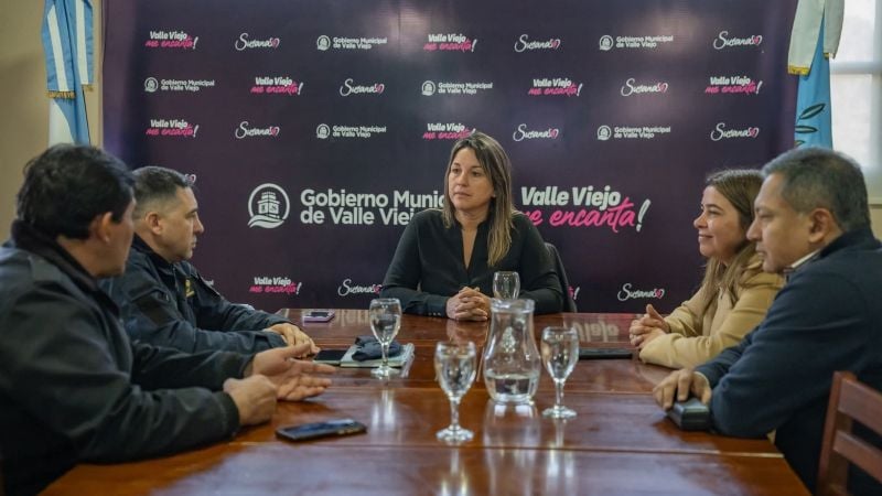 Autoridades policiales se reunieron con Zenteno