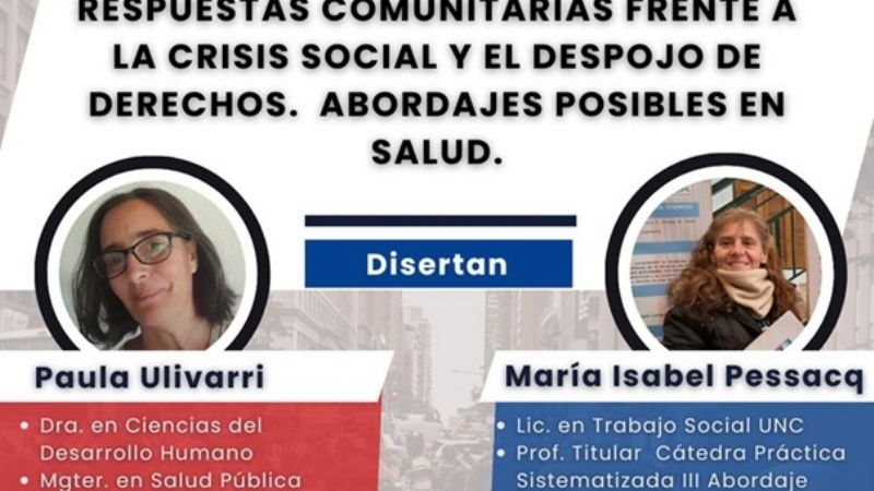 Conversatorio sobre "salud mental y comunidad"