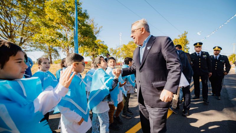 En Tapso se celebró el acto central por el Día de la Bandera