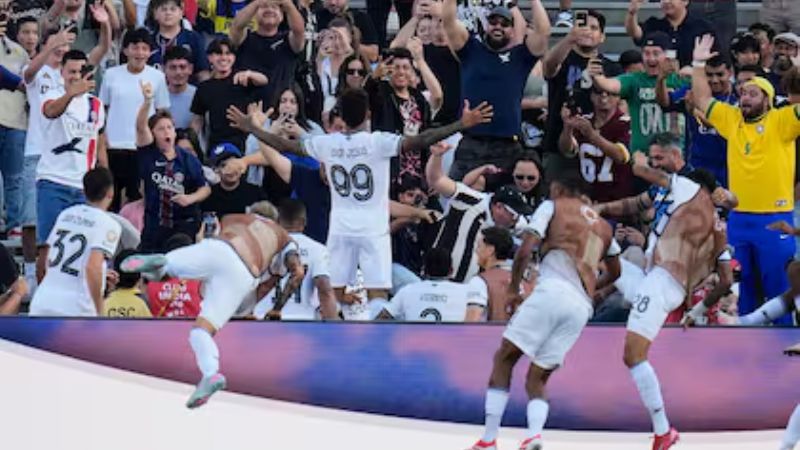 Botafogo “dio el golpe” frente al PSG