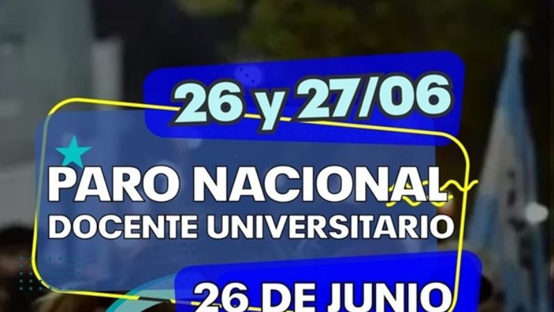 Anuncian un nuevo paro universitario de 48 horas
