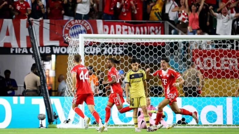 Bayern clasificado, Boca se complicó