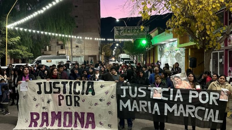 Belén: marcharon para pedir justicia por Ramona Ramos y María Marcial