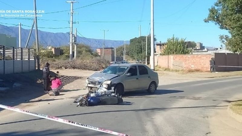 Choque fatal en Valle Viejo