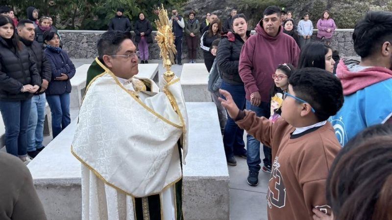 Solemnidad de Corpus Christi en el Santuario de la Gruta