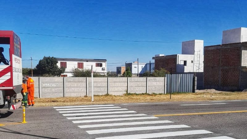 Vialidad Provincial trabaja en la señalización de calles cercanas al Predio Ferial