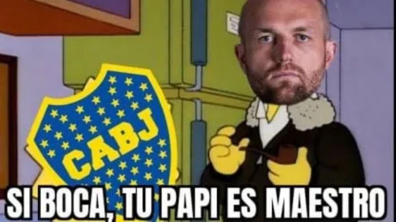 Cargadas a Boca por la eliminación