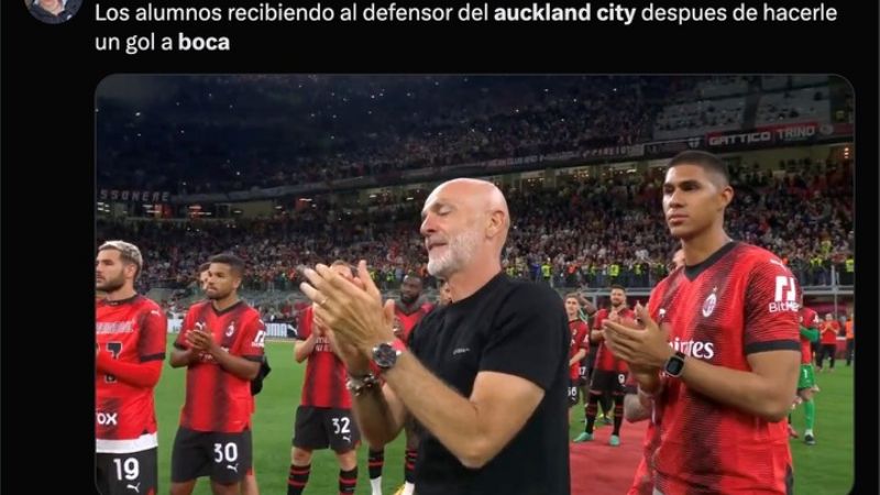 Cargadas a Boca por la eliminación