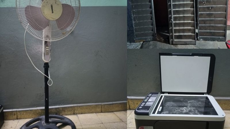 Policías recuperaron persianas robadas