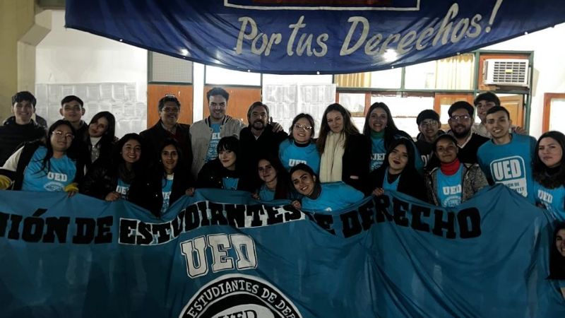 La UED se impuso ampliamente frente a Franja Morada