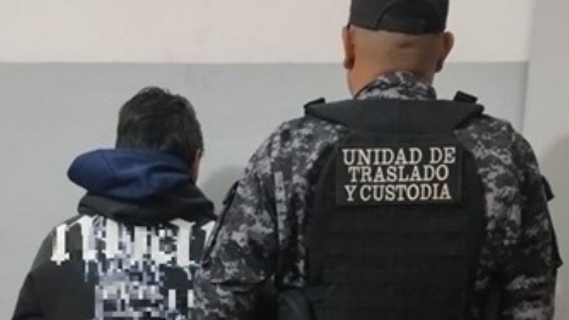 Un hombre acusado de violación fue trasladado al Servicio Penitenciario