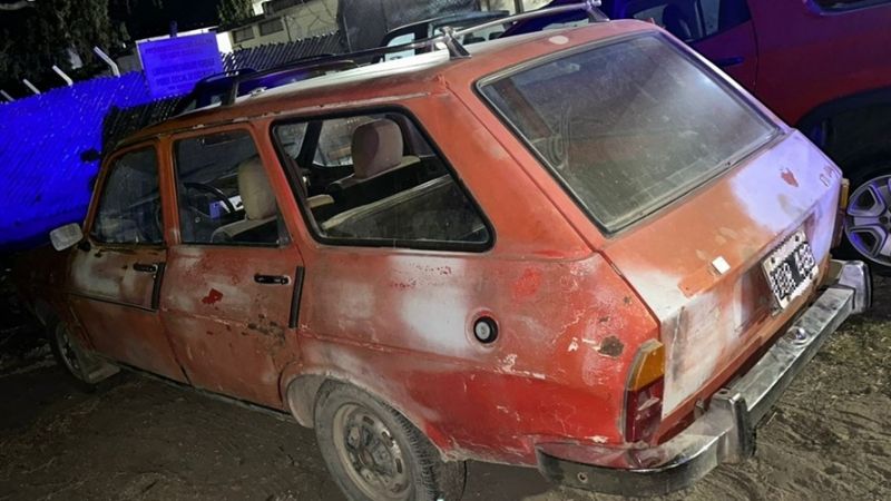 Un Renault 12 robado en Córdoba fue recuperado en Huaycama