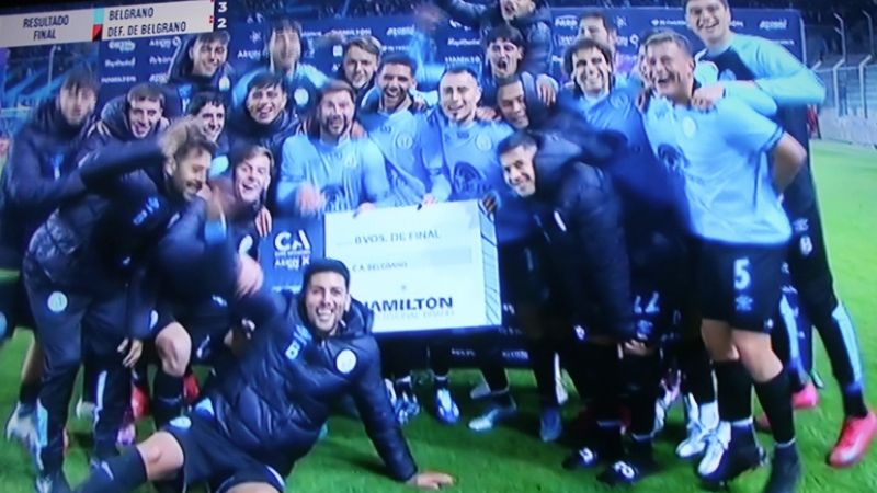 Belgrano pasó a 8vos. de la Copa Argentina