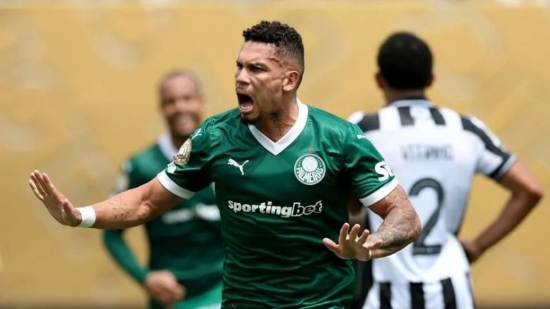 Palmeiras venció a Botafogo y está en 4tos.
