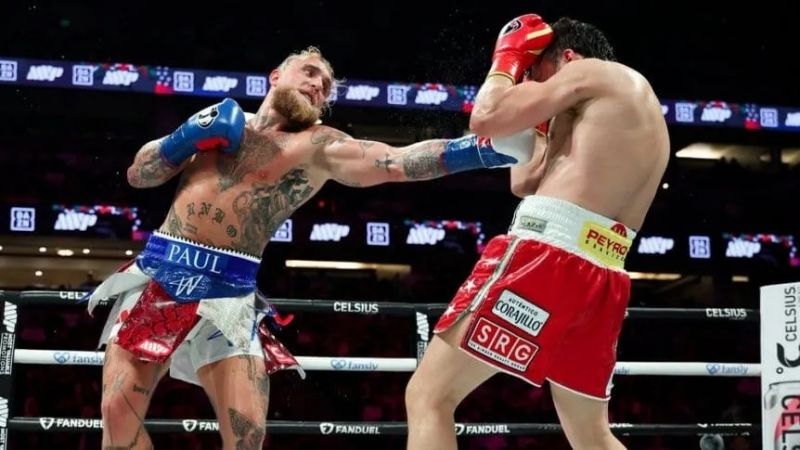 El yotuber Jake Paul derrotó a Chávez Jr.