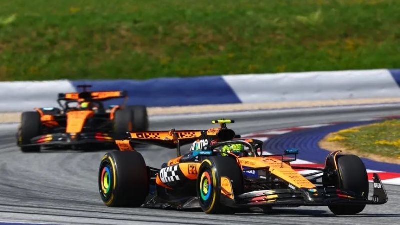 Lando Norris ganó en Austria y Colapinto terminó 15°