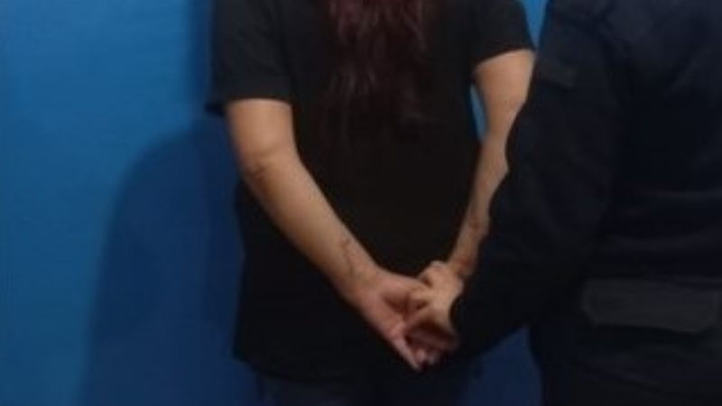 Dañó un local bailable y fue aprehendida