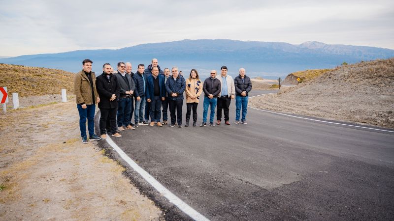Quedó oficialmente habilitada la puesta en valor de la Cuesta del Portezuelo