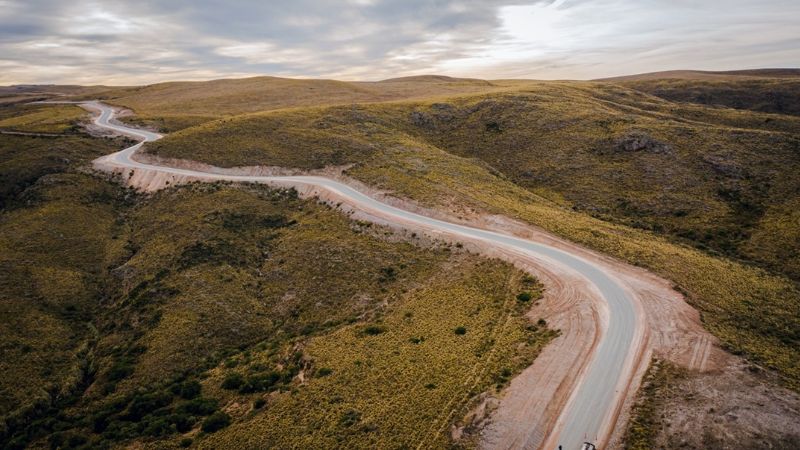 En pocas semanas se habilita la pavimentación de la ruta 42