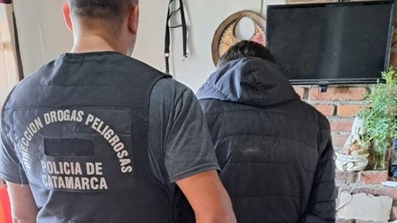 Secuestran droga tras un allanamiento