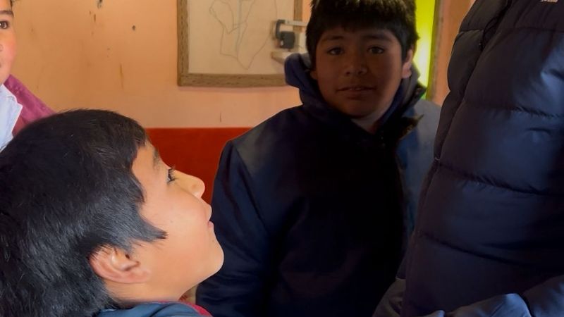 Marchioli gestionó soluciones energéticas para la escuela de Ampujaco