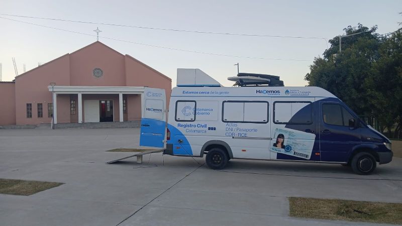 Culminó una exitosa semana de Operativos de Documentación Móvil