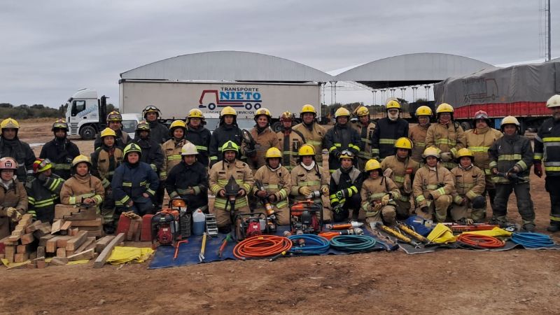 Exitosa capacitación sobre Rescate Vehicular Liviano