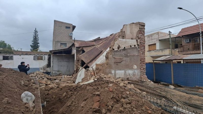 Grave accidente laboral en Andalgalá: cedió una pared