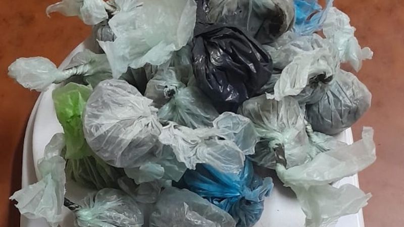 En La Paz policías secuestraron droga y detuvieron a un joven