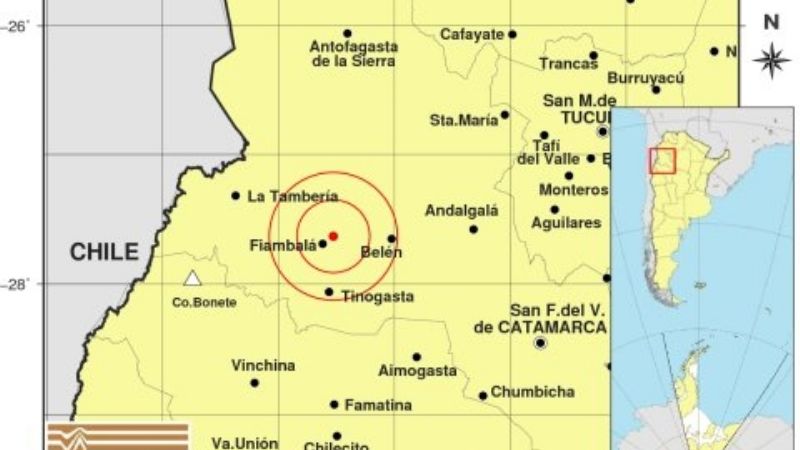 Temblor a la mañana
